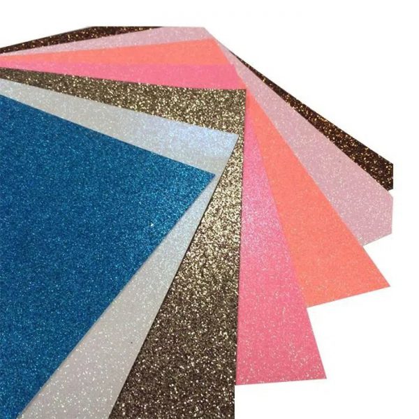 Color Glitter Paper Cardstocks A4