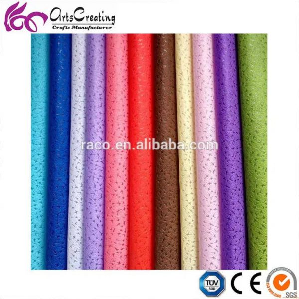 Colored Flower Non Woven Fabric Wrapping Paper