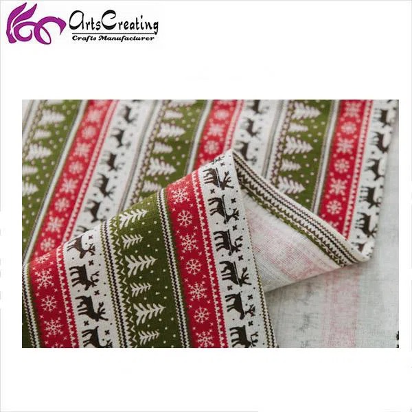 Cotton Table Cloth Chirstmas Elements